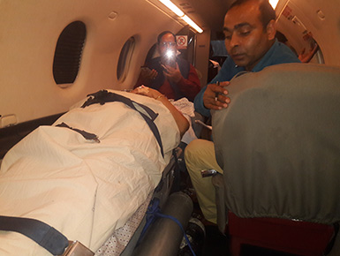 air ambulance services in India