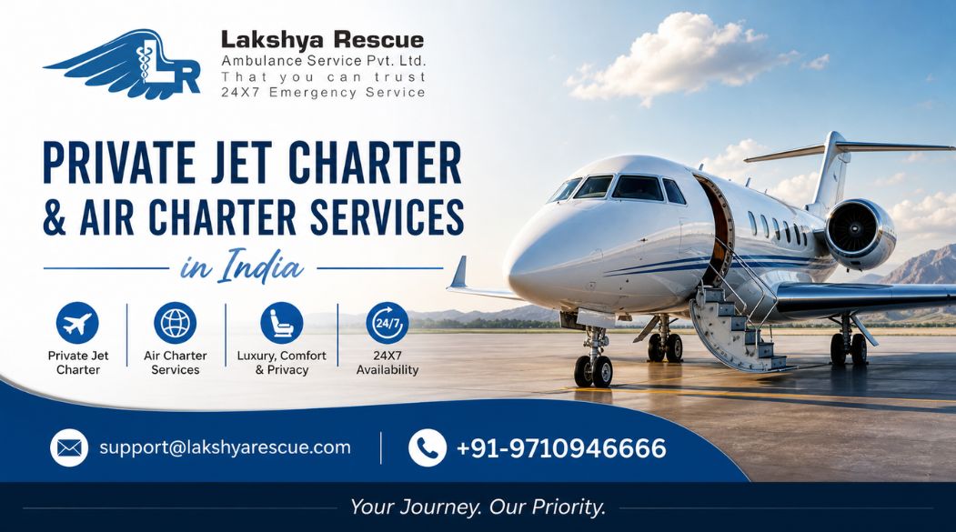 Private Jet Charter & Air Charter Services in India